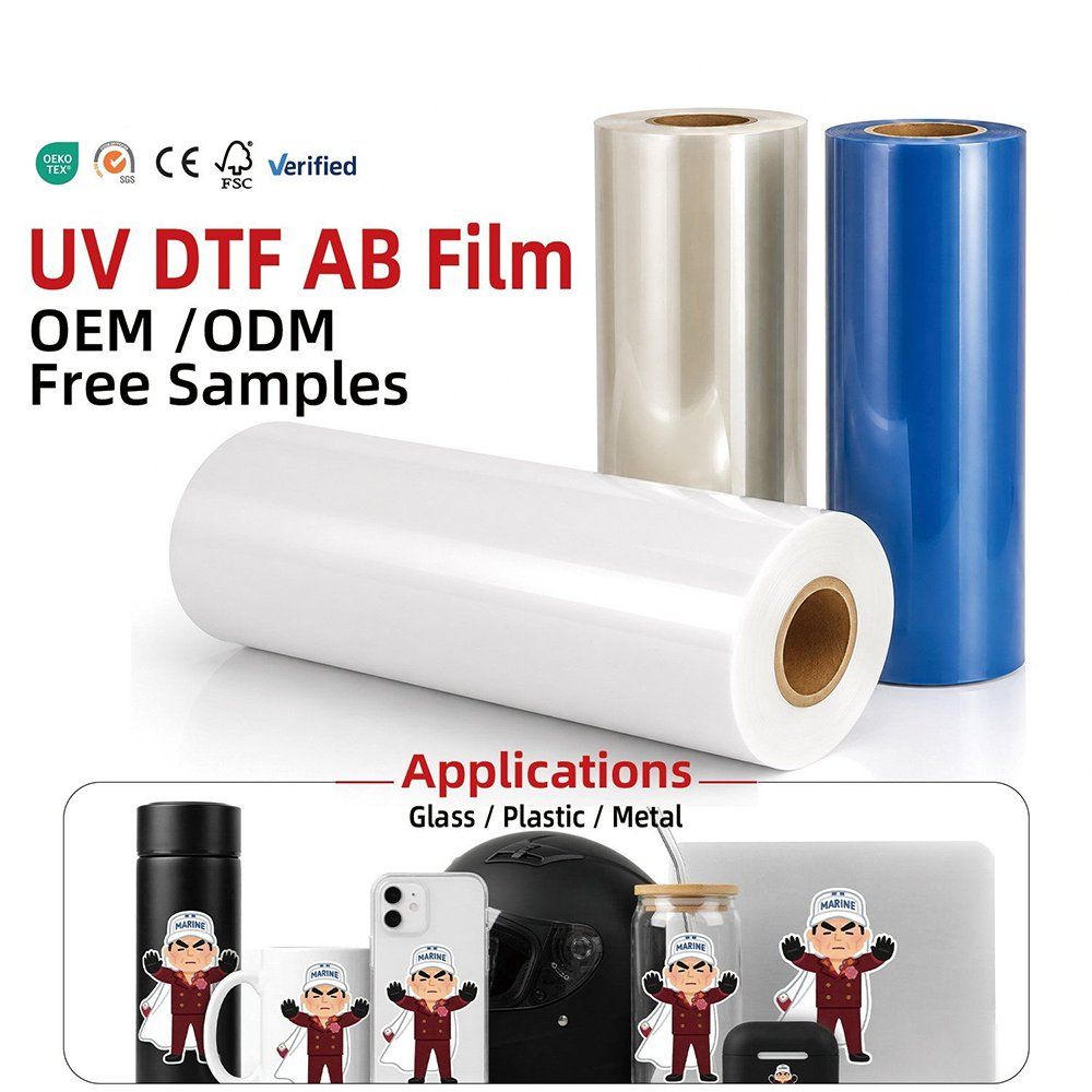 UV AB transfer film