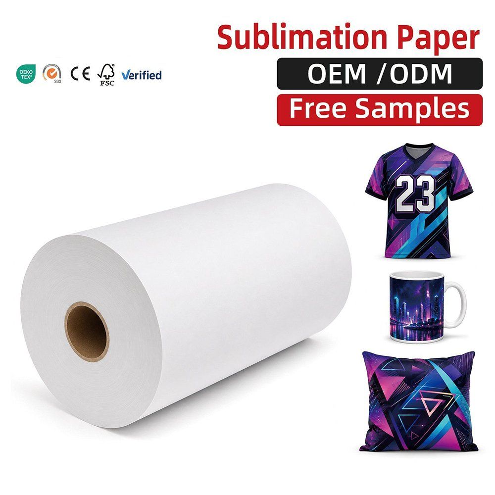 Sublimation transfer paper
